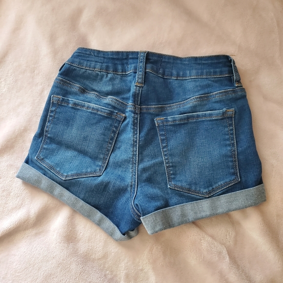 PacSun blue distressed shorts - Picture 2 of 4